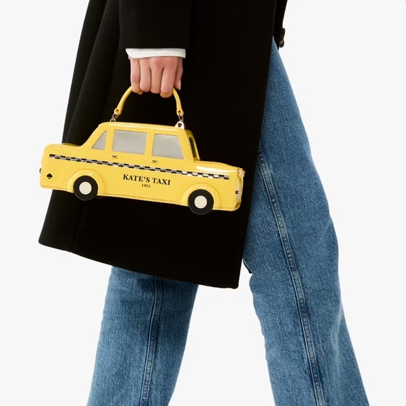 Kate Spade Yellow Taxi Crossbody Bag - Picture 2 of 9